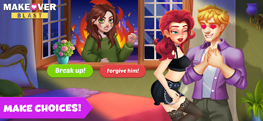 Screenshot Makeover Blast: Dressup Salon