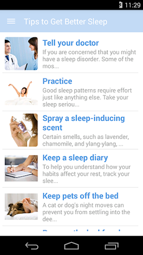 Tips to Get Better Sleep