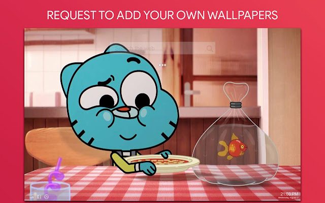 Gumball Wallpaper HD Custom New Tab