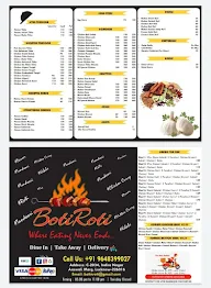 The Lebanese Spot & Boti Roti menu 2