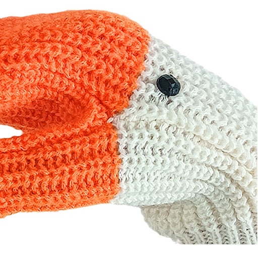 Title 2, Unisex Knitted Wool Mittens Cold-proof
