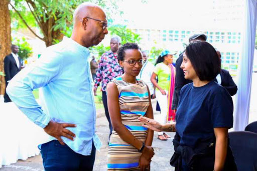 bob collymore and wife