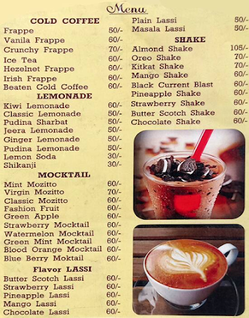 Aman Coffee Point menu 