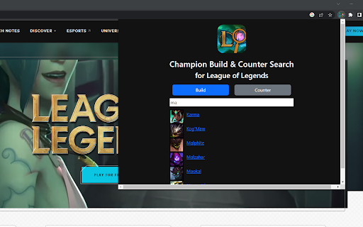 League of Legends: Champion Builds & Counters