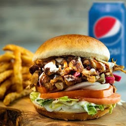 Chicken Shawarma Burger Combo