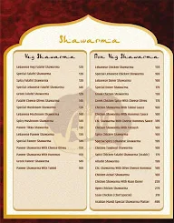 Arabian Mandi menu 2