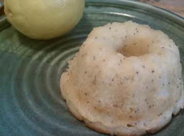 Mini Lemon Poppy Seed Bundt Cakes