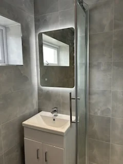 Album cover: Bathroom renovation 