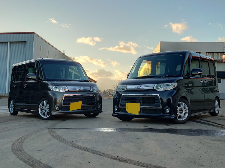 タントカスタムの北海道・帯広・12月もよろしくお願いします・小学生の時の同級生・タントカスタム同士の初コラボに関するカスタム事例の投稿画像1枚目