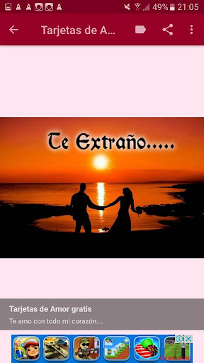 Tarjetas de Amor gratis