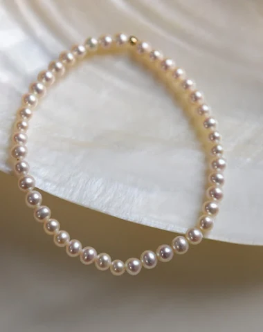 Freshwater Pearl Bright Bracelet Si - 2