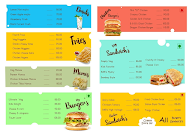 Bun& Bread menu 1