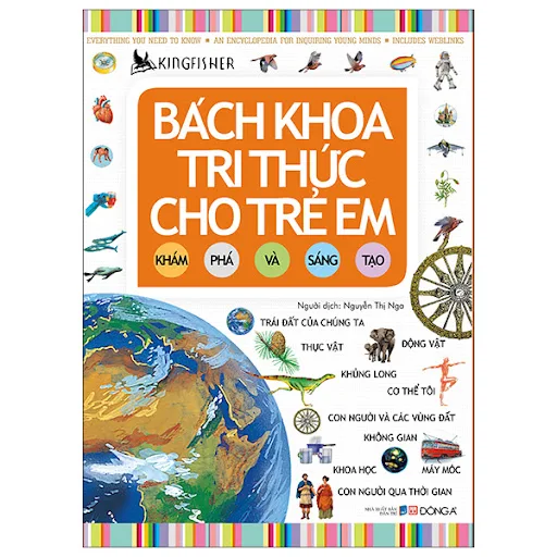 Fahasa - Bách Khoa Tri Thức Cho Trẻ Em - Khám Phá Và Sáng Tạo