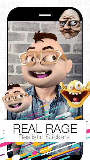 Rage Faces Photo - Real Rage Stickers  Face Warp