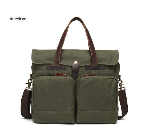 Title 13, Portable Briefcase Mens One-shoulder Crossbody...
