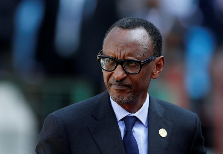 Rwanda's President Paul Kagame arrives for the inauguration of Cyril Ramaphosa as South African president, at Loftus Versfeld stadium in Pretoria, South Africa May 25, 2019. REUTERS/Siphiwe Sibeko/File Photo