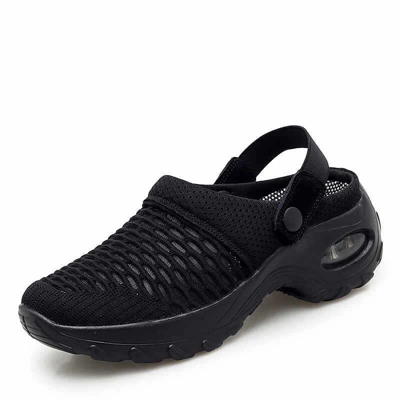 Sandalias Diarias de Verano para Mujer Transpirables y Ligeras con Amortiguación de Aire, Calzado para el Uso Diario Cómodo