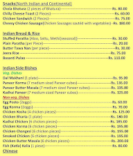 Nupur's Secret Spice menu 1