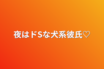 夜はドSな犬系彼氏♡