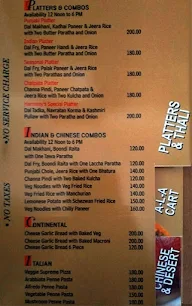 Hotel Santoor menu 2