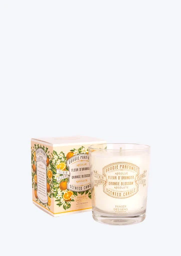 Nến Thơm Hương Hoa Cam Absolutes Scented Candle Orange Blossom 180G - Panier Des Sens En Provence_PP