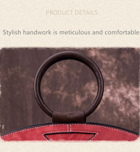 Title 7, Vintage leather one-shoulder bag, perfect for e...