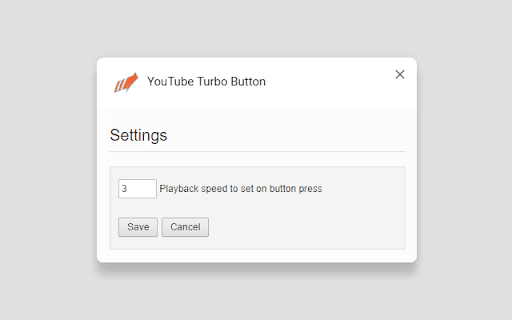 YouTube Turbo Button