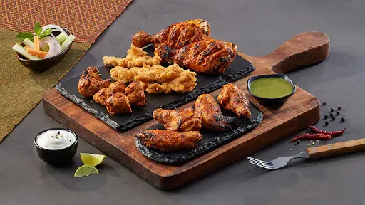 Chicken Kebabs Platter- (Serves 2)