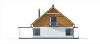 Amber wersja A - Elewacja lewa