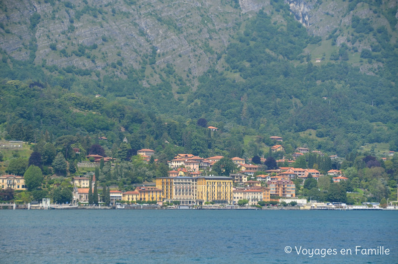 Lace de Côme, Bellagio, villa Melzi