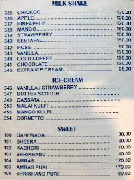 Hotel Manohar menu 8