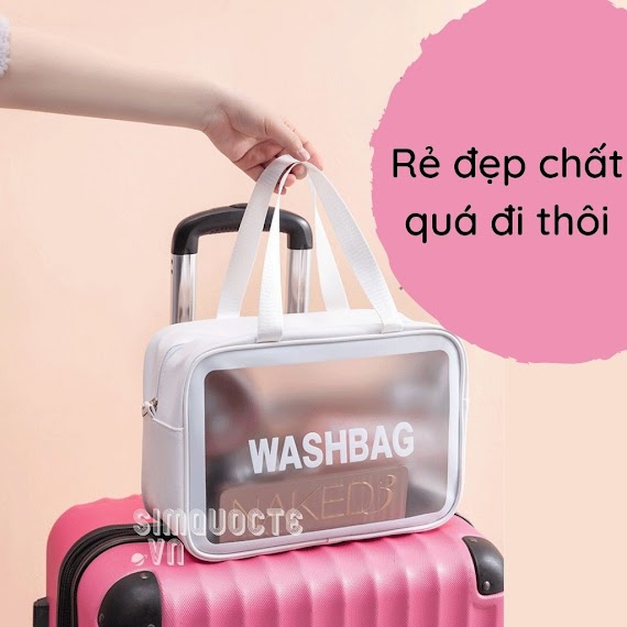 Túi Đựng Mỹ Phẩm Đồ Trang Điểm Đồ Du Lịch Chống Thấm Nước Washbag