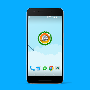 How to install Indian Flag Clock Widget lastet apk for android