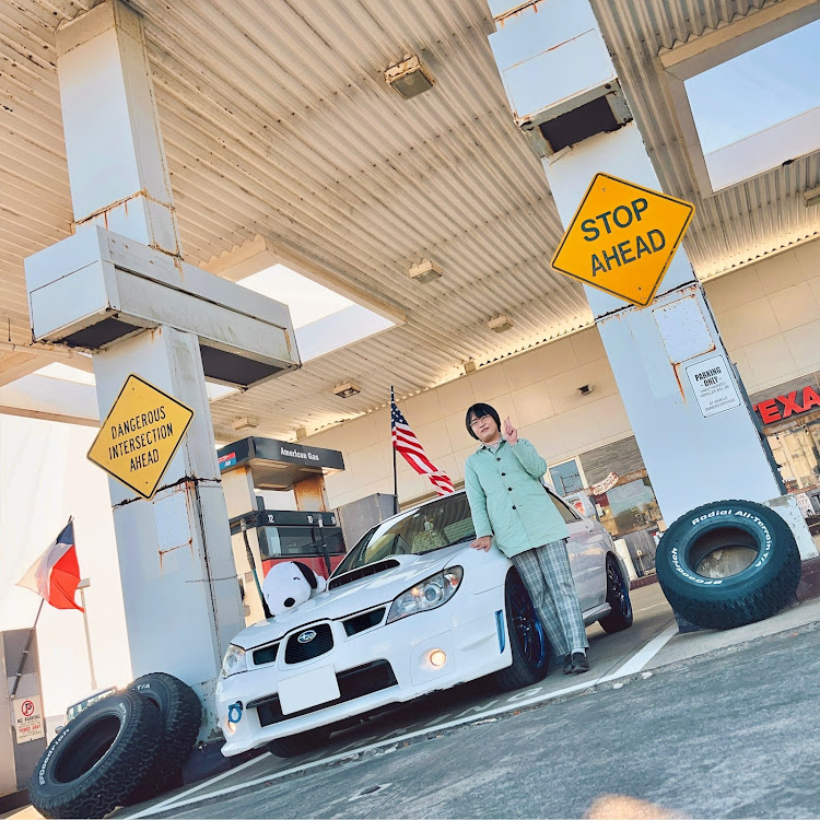インプレッサ WRXのキャノンボール＋1・キャノンボール・ガソリンスタンド・アメリカン雑貨・写活に関するカスタム事例の投稿画像4枚目