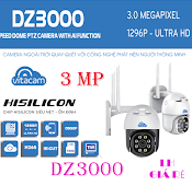 Camera Ngoài Trời Vitacam Dz3000 3.0Mp - Xoay 355 Độ - Hình Ảnh Ultra Hd