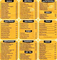Juice Lounge menu 1