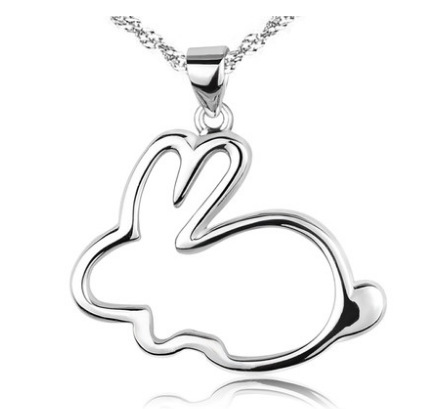 Title 2, Rabbit clavicle Necklace