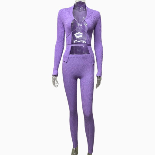 Title 9, Womens Long Sleeve Knitted Tie Suit, a fashion...