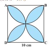 Area of a combination of plane figures
