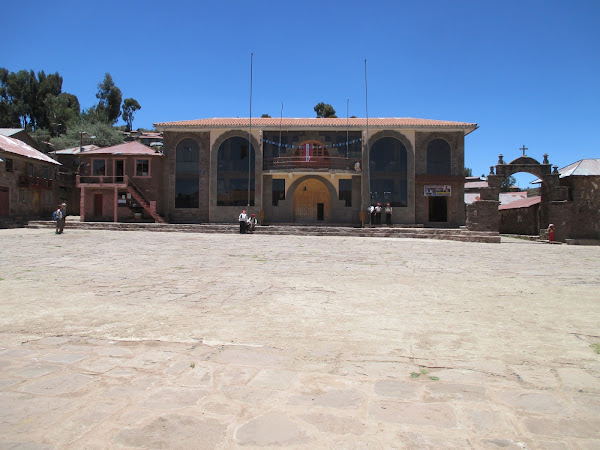 Taquile Island Town Square