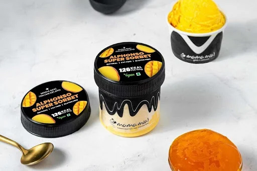 Alphonso Super Sorbet Ice Cream Tub [125 ml]