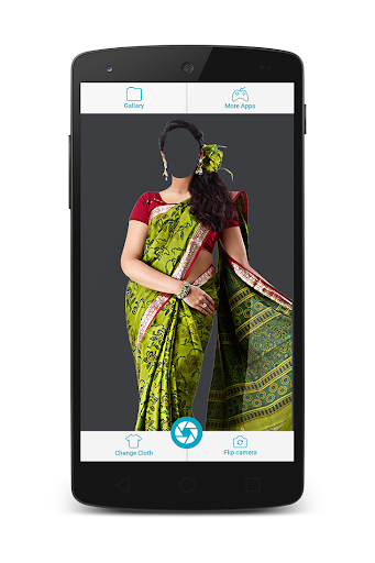 Traditional Saree Photo Maker