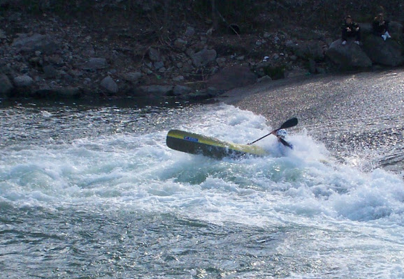 in forma sul fiume di pilotto