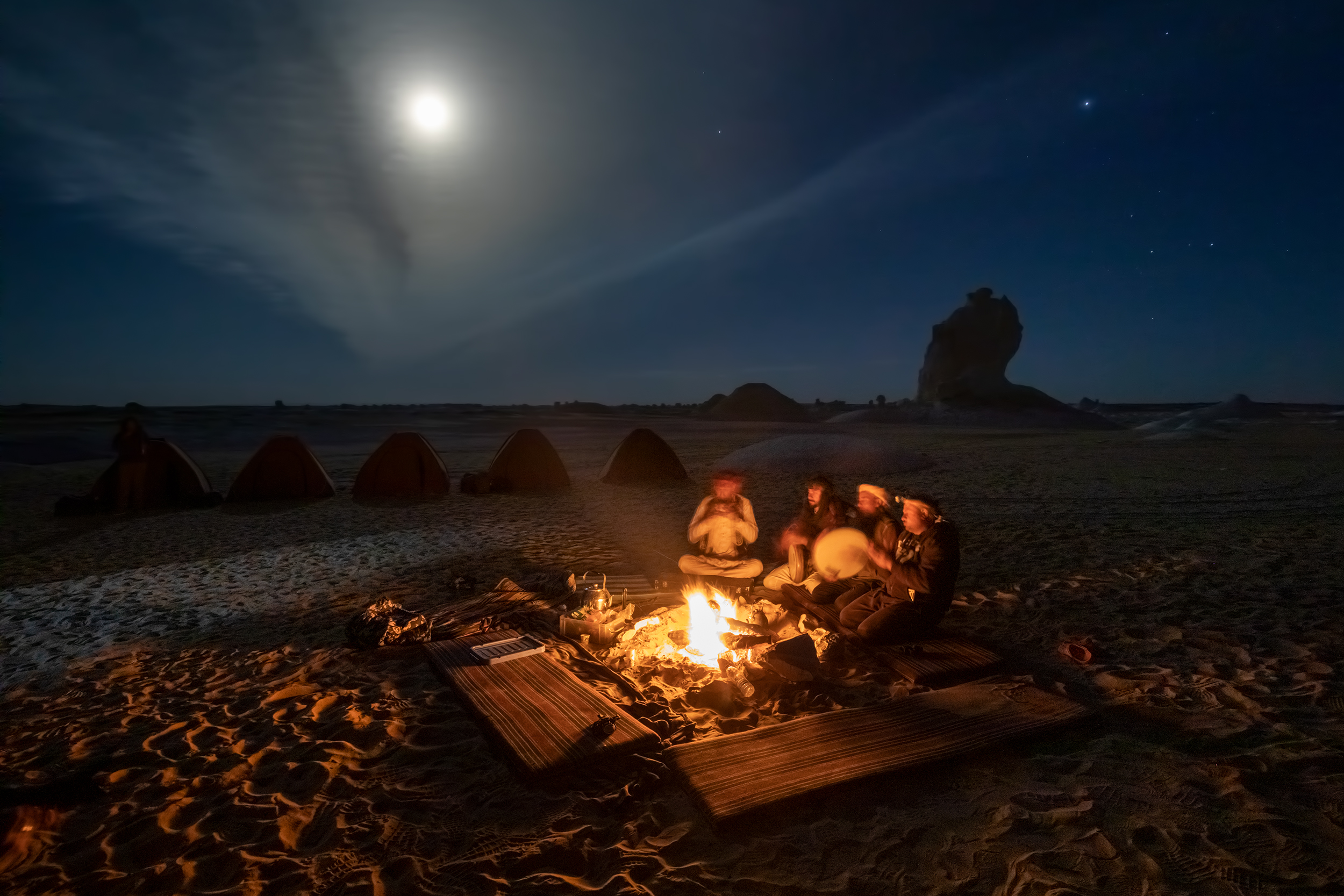 Al chiaro di luna nel deserto di Giulio61