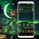 Download Green Aurora Launcher Theme Install Latest APK downloader