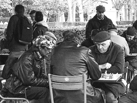 Scacchi ai Jardins de Luxembourg di mcris