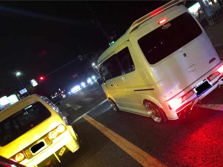 エブリイワゴンの小豆エブ・96マティ・羽曳野・仲間に感謝・ONMYBEATに関するカスタム事例の投稿画像7枚目
