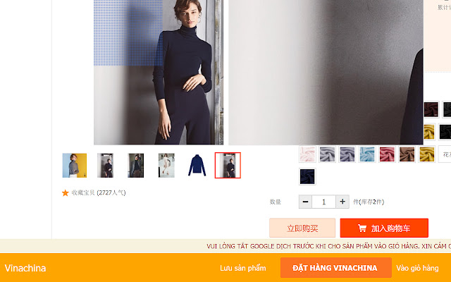 Công Cụ Hỗ Trợ Đặt Hàng VinaChina.vn chrome extension