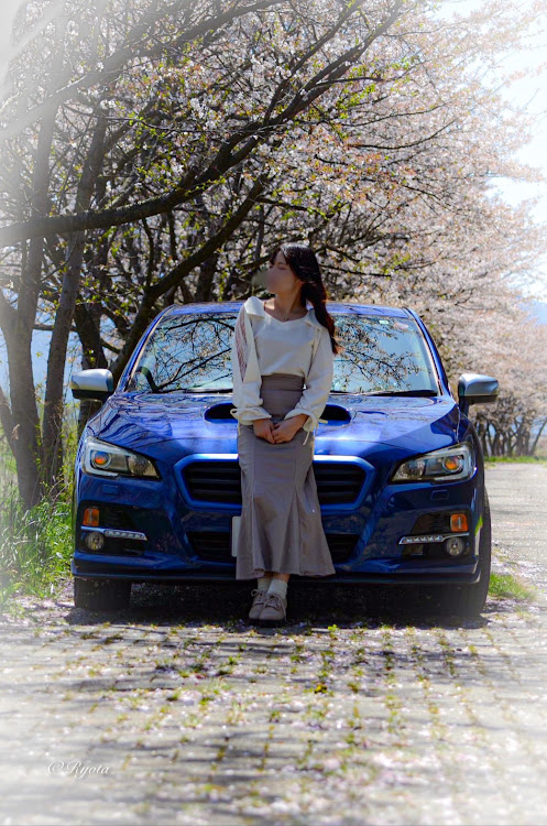 レヴォーグの北信・長野県・キャンギャル風・嫁キャンギャル・写真スポットに関するカスタム事例の投稿画像2枚目