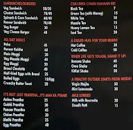 The Food Affair menu 1